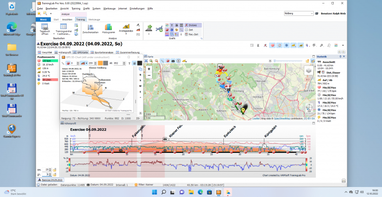 TrainingLab Pro V8 (öffentliche Beta Version verfügbar) | TrainingLab.com