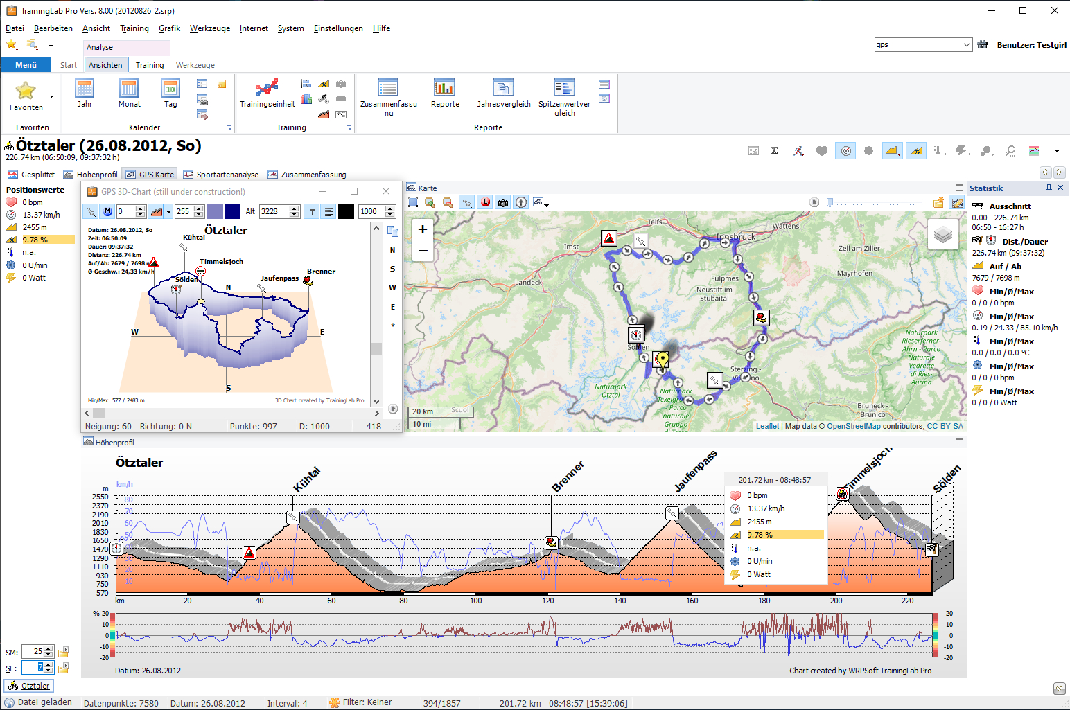 TrainingLab Pro Ver. 8 veröffentlicht | TrainingLab.com